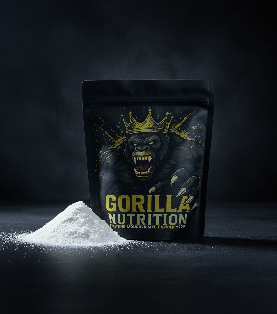 CREATINE MONOHYDRATE 200 MESH | 250 G - GORILLA NUTRITION